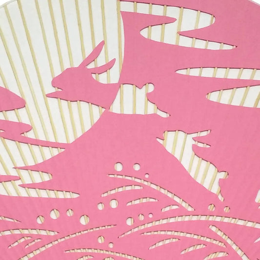 handmade Japanese paper, pink