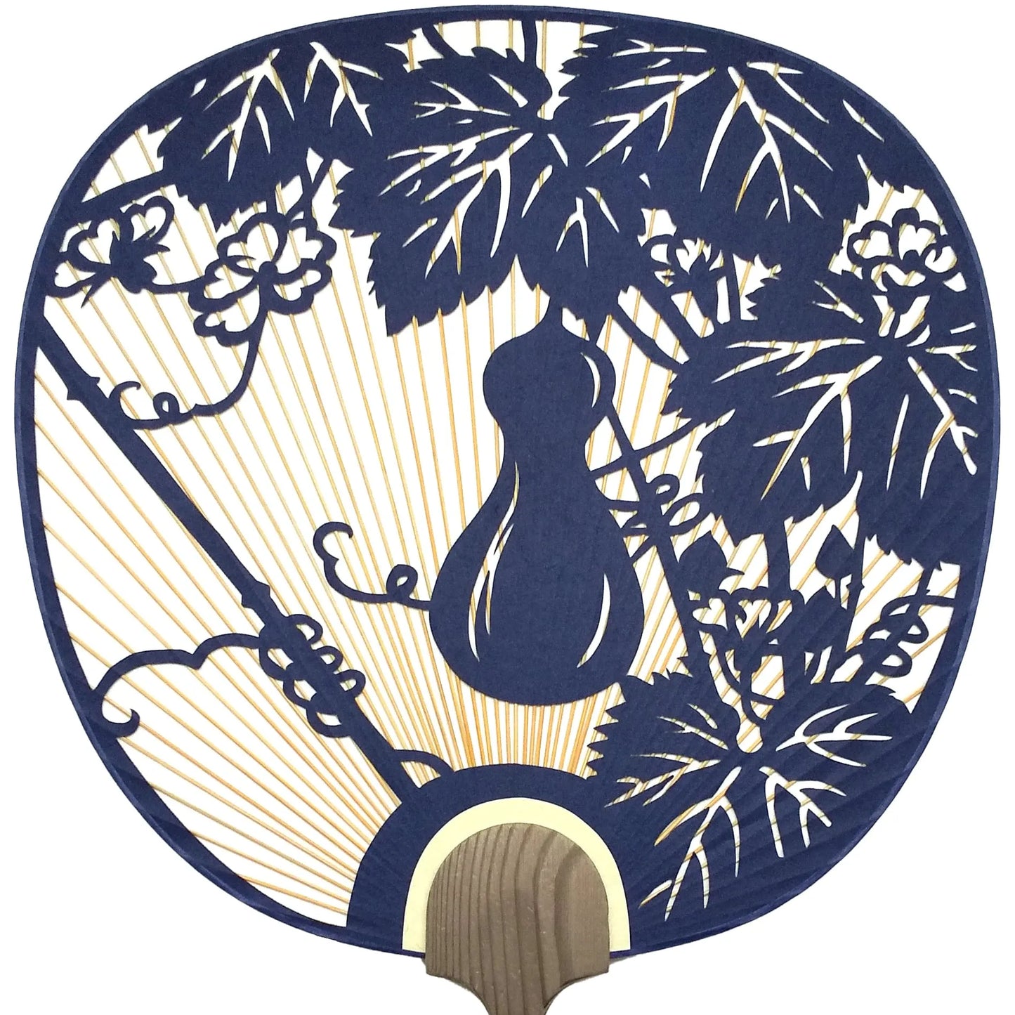 handmade Washi paper, dark blue