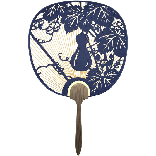 handmade Washi paper, dark blue